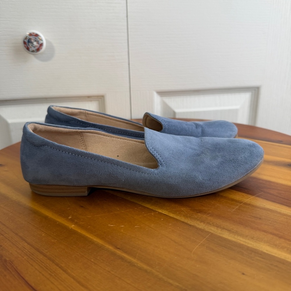 Soul‎ Alexis blue slip on flats size 6